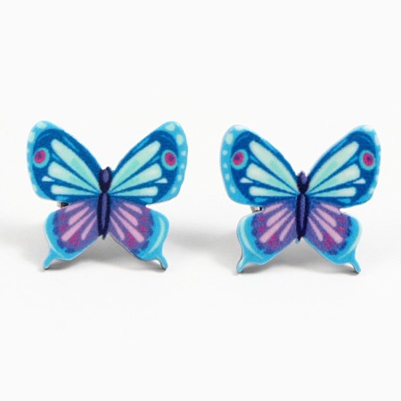 Earrings "Princess", 2 x 1.5 cm-2