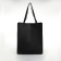 Bag Women's Shoper without fastening, black color