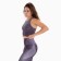 Female leggings, black and white color, size 52 (2xl)