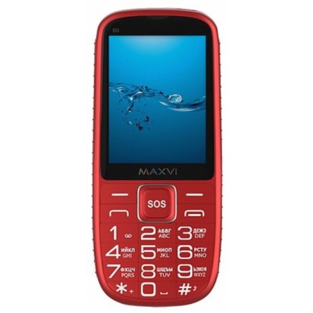 Cell phone Maxvi B9, 2 ", TFT, Microsd, 2SIM, BT3.0, 1600 MACH, Blue