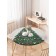 The tablecloth "Elepera Christmas tree", round, oxford, elastic band, size 140x140 cm, diameter 105-120 cm