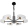 Chandelier 1698/6 LED 124W 3000-6000K silver 71x71x50 cm Bayerlux