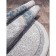 Oval Carbon Karmen Hali Quantum, size 78x150 cm, color Grey/Grey