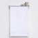 Tensor of a terry jacquard 50x80, white 420 g/m, cotton 100%