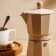 Geyser Coffee machine SL Home "Framo", 300 ml, 11 × 15.5 × 20 cm, beige color