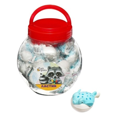 Eraser Figure Fish Ball collective (barcode on a piece)