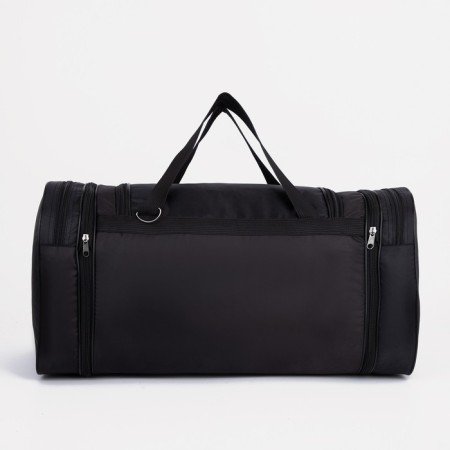Board Road on a zipper, with an increase, 3 outer pockets, a long belt, black color-1