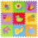 Puzzle rug "Favorite heroes. With animals ", 9 elements, 30x30 cm