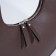 L-Craft Baget Baget with a zipper, brown color