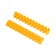 Klement screw block KV-10 4-10, current 10 A, polypropylene yellow rexant (10 pcs.