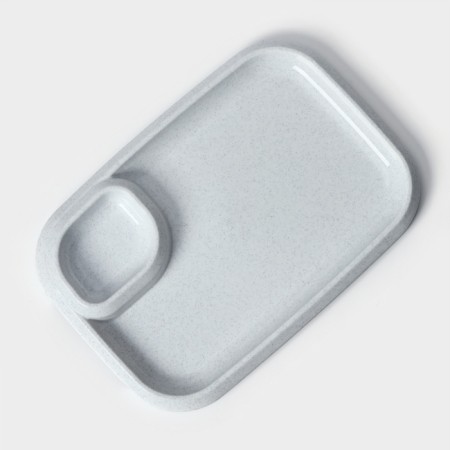 Shane -sauced dish 30.3 × 21 × 2.5 cm, color marble-2
