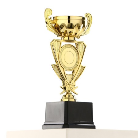 Cup 182C, award figure, gold, plastic stand, 21 × 10.7 × 7.5 cm.-3