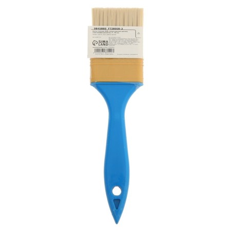 Brush flat promo, artificial bristles, plastic handle, 2 ", 50 mm-5
