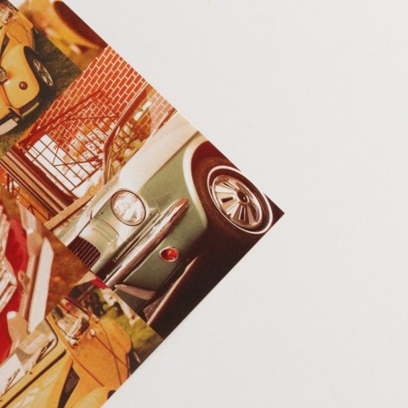 Glossy packaging paper "Retro", 70 x 100 cm-2