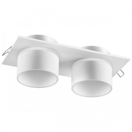 Lamp built -in Novotech. Lirio, 9W, GU10, 60x182x92 mm, white color
