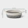 Basket for storage ladled handmade LadOOM "Visavi", with handles, 34 × 25 × 7 cm, color gray color