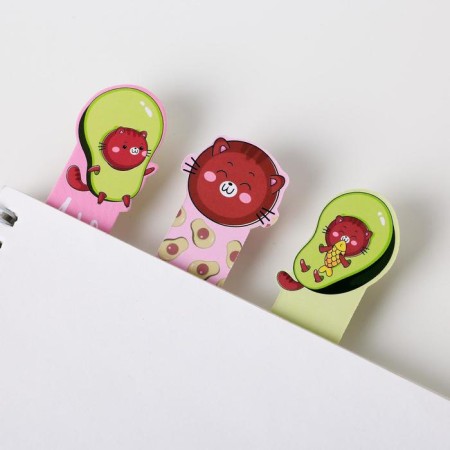 A set of curly bookmarks Avocato, 5 pcs-2