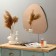 Wall mirror, 55x50 cm, with 1 plate