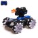 Radio controlled tank Stunt, 4WD all-wheel drive, shoots missiles, black-blue color