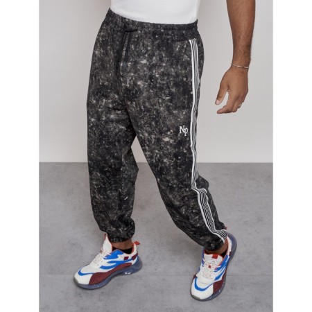 Joggers male, size 56, black color-13