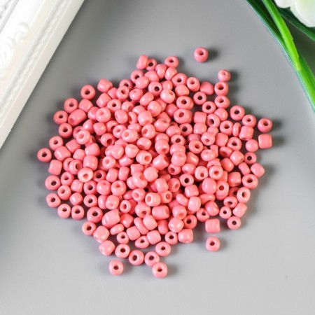 Round beads 6/0 "peach" 20 g