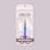 Scissors are manicure, straight, narrow, 8.8 cm, chameleon color