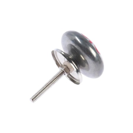 Metal handle for Blumen Haus Furniture "Eastern pattern", white, red-3