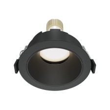 The built-in lamp Technical DL051 -U-1B, 1x10W, 8.5x8.5x3.7 cm, GU10, black color black
