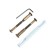 Lockland 003 strap handles, m/o 55 mm, bronze color