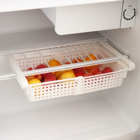 Organizer for the refrigerator of the sliding "loft", 19.7 × 20 × 7.7 cm, white color-3