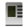 ORGANIZER WATER ELECRECTIONAL Electronic: alarm clock, thermometer, calendar, hygrometer, 8x10.8 cm