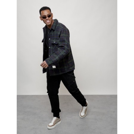 Male windbreaker, size 56, green color-6