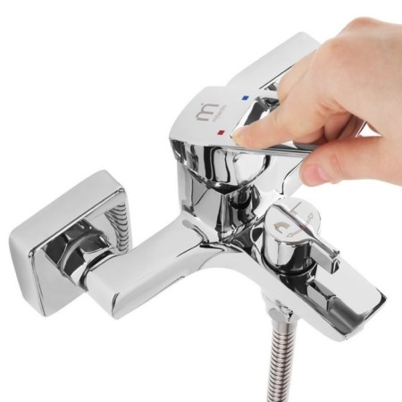 Milardo Atlantic ATLSBC0M02 bath mixer, pour 135 mm, chrome-6