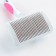 Pucrheck with self-cleaning without drops increased, 10.5 x 16.5 cm, white-pink