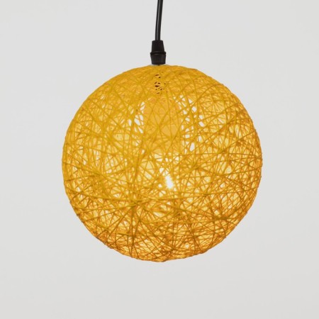 Lamp Bayerlux rattan 1he27 15W yellow 20x20x120 cm-2