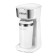 Coffee machine KitFort KT-7411, Capilny, 450 W, 0.4/0.4 L, white-silver