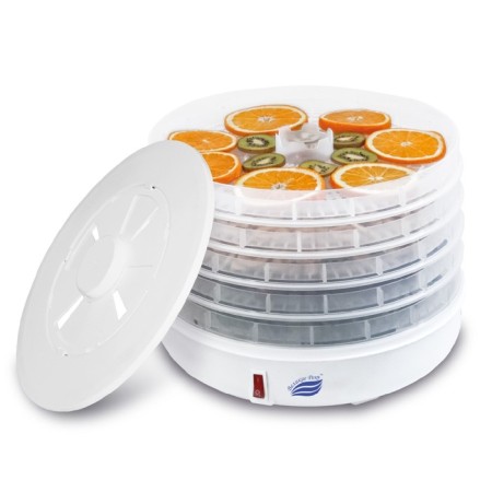Drywall for vegetables and fruits "Great Rivers" VR-5, 125 W, 5 tiers, transparent pallets