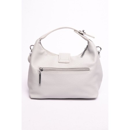 Gobo bag female, eco -leather, ludor gray, 30x10x19 cm-2