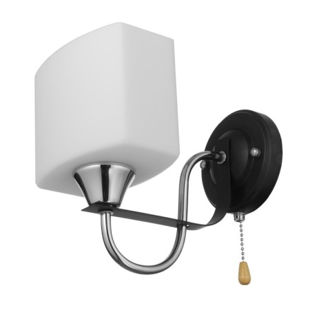 Bra "liana" 1x60W E27 chrome-brown 23x13x20 cm.
