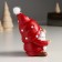 Polystone souvenir "Santa Claus in a red cap in white peas, with a candy" 6x6.5x10 cm