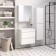 Cabinet-mirror "Manhattan 65" White, universal