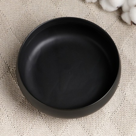Kashpo - Bonsynitsa "Hansen" Black, 16x5cm-2