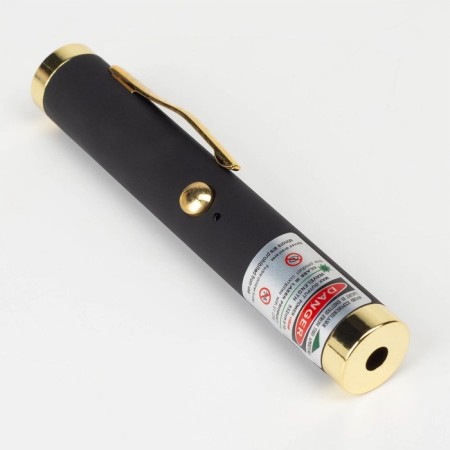 Laser pointer, 532 nm, green beam, 8.5 x 1.4 cm
