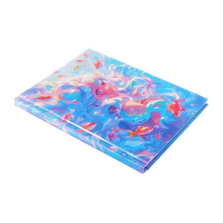 Notepad A6, 64 sheets in the "Anime" cage, solid cover, glossy lamination, offset block-2