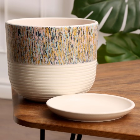 Pot Flower Seasons Bee Vecessary No. 3, 2.9 L, D - 19 cm-1