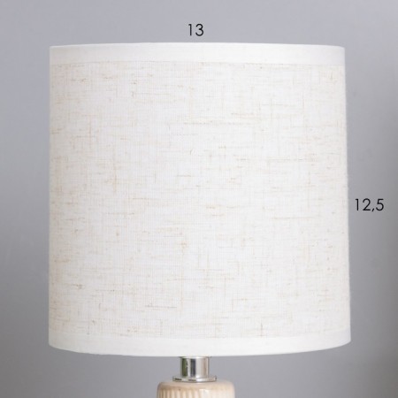 Table lamp "Kenya" 1x40W E14 beige 13x13x25cm-2