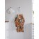 Apron of a kitchen with a photographic appendix "Festive gingerbread", adjustable, size OS
