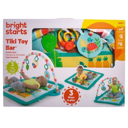 Developing rug Bright Starts "Jungle", with an arc-5
