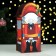 Box for sweets "Nutcracker", with a bilateral lid, 20 x 13.5 x 8 cm