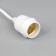 Girlyand "Retro Belt Light" 10 m, IP54, UMS, white thread, step 50 cm, E27 (without lamps), 220 V